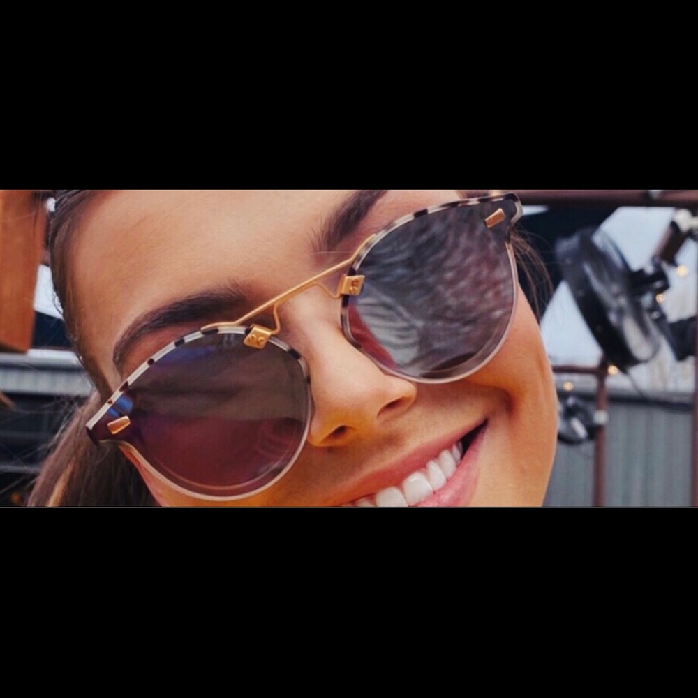 Krewe Sunglasses STL Nylon Matte Oyster to Crystal